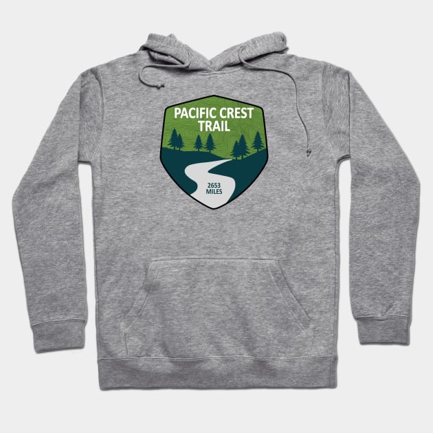 Pacific Crest Trail Hoodie by esskay1000